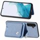 thumbnail image 2 of Funda Billetera Tejida para Samsung Galaxy A54 5G con Soporte y Tarjetero Azul, 2 of 4