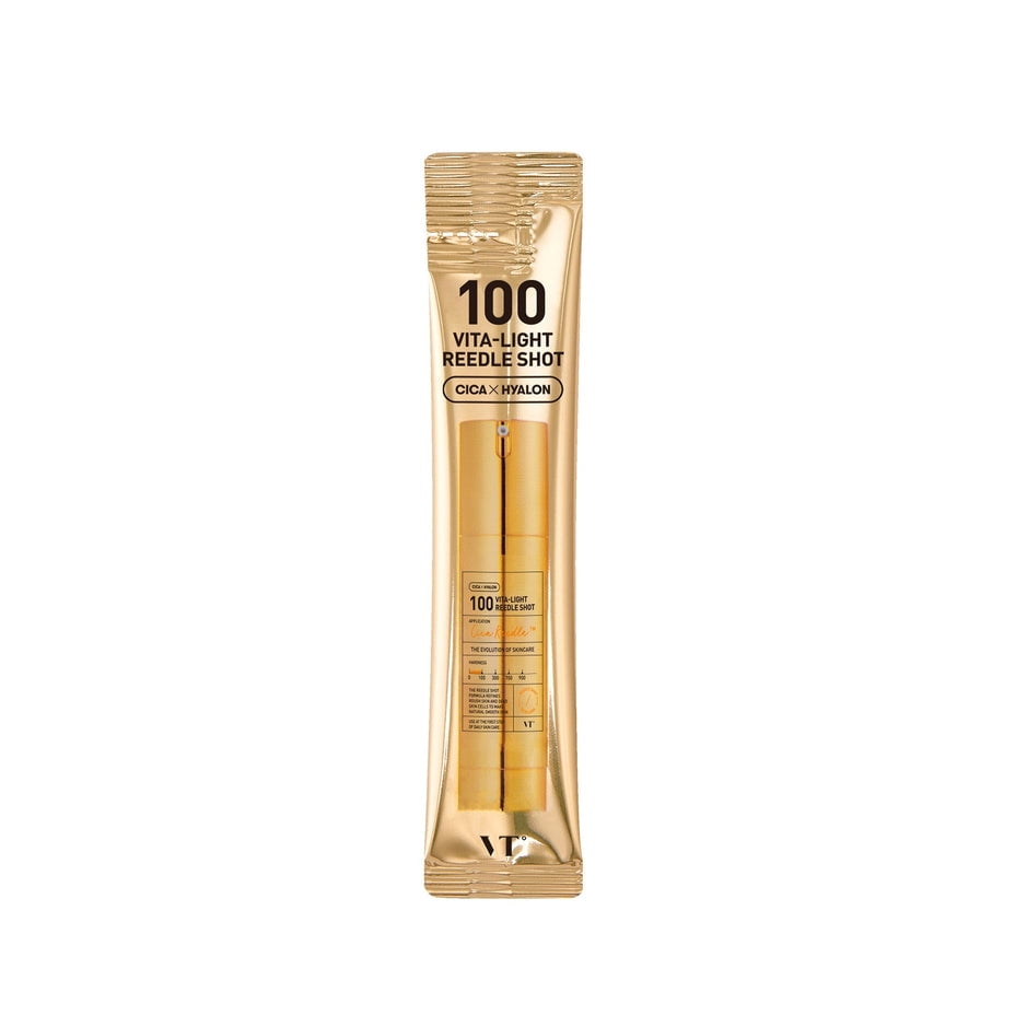 Sérum Booster Vt 100 Vita Light Reedle Shot Microagujas Iluminadoras 2 Ml X 10 Und