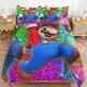 thumbnail image 1 of Super Mario Duvet Cover Set 3 Piece Bedding Set Double Sided Printing Decorative Comforter Cover Set, 1 of 5