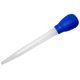 thumbnail image 1 of Bastón de tubo de nylon Chef Craft 29 cm blanco/azul, 1 of 2