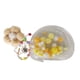 thumbnail image 2 of Bolsa Transparente Para Exhibir Figuras Con Llavero, Bolsa Pequeña Para Muñecas, Para Figuras De Muñecas En Miniatura, Bolas Blancas Y Amarillas, 2 of 3