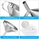thumbnail image 3 of Embudo Kalave de acero inoxidable de 13 cm con colador de 200 mesh, 3 of 7