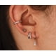thumbnail image 2 of Aro Earcuff Con Circones Plata 925, 2 of 3