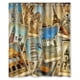 thumbnail image 1 of Cortina de ducha de la Torre Eiffel, juego de cortina de baño con ganchos, tamaño 60 x 72 pulgadas, 1 of 3