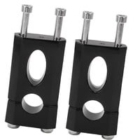 Magideal - Elevadores De Abrazadera De Montaje En Manillar De 22Mm, Accesorios Duraderos De Aleación De Aluminio Para Motocicleta, Reemplazos, 1 Par Para Atv Dir