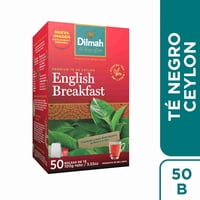 Té English Breakfast Caja 50 Un Dilmah