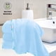 thumbnail image 4 of Juego de toallas de baño Cosy Family de microfibra, paquete de 4 unidades, color aguamarina, 4 of 7
