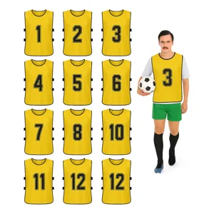 Linea Sport - Petos Numérico Del 1 Al 12 Chaleco Deportivo De Adultos