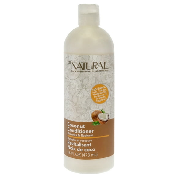Acondicionador Hidratante y Restaurador - Coco de Dr Natural para - Acondicionador
