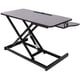 thumbnail image 3 of Adjustable Height Standing Laptop Desk,Adjustable Sit to Stand Up Workstation with Keyboard Tray,Black, 3 of 3