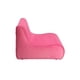thumbnail image 3 of Sofa Komodo 2 Cuerpos Felpa Fucsia, 3 of 5