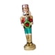 thumbnail image 3 of Figura De Cascanueces De Navidad, Adorno De Escritorio Brillante Para Fiestas De Oficina, Festivales, Base Dorada Grande, 3 of 5
