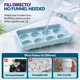 thumbnail image 5 of Juego de 3 bandejas para cubos de hielo de 4,5 cm – Cozy Kitchen Essentials, 5 of 8