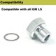 thumbnail image 3 of Adaptador de Sensor de Presión de Aceite Mydugia M16 1.5 a 1/8 NPT, 3 of 6