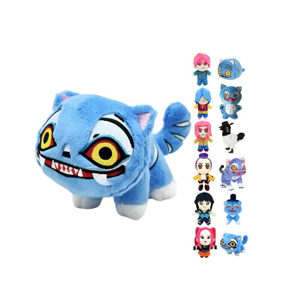 Peluche Las Guerreras K-pop Derpy el Tigre Azul