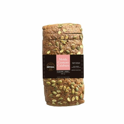 Pan De Molde Centeno Calabaza 1 Un 880 G El Espigal