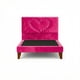 thumbnail image 5 of Cama Plaza y Media Corazón Fucsia Base + Colchón Mery Design Excellence Plus, 5 of 9