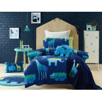 Milsleep - Animal Patch Jiggle Giggle Juego De Funda De Edredón Ropa De Cama Infantil