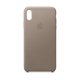 thumbnail image 1 of Funda para teléfono Apple iPhone Xs Max, piel, color topo, 1 of 2
