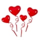 thumbnail image 4 of 4 Piezas Decoraciones Para Pasteles En Forma De Corazón 3D Adornos De Amor Para Acción De Gracias Boda Rojo, 4 of 5