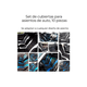 thumbnail image 3 of Set Universal 10 Piezas Funda Cubre Asiento para Automóvil, 3 of 3