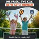 thumbnail image 5 of Pala de Pickleball Infantil Dany x Kevin 35 cm Ninja 180 g, 5 of 6