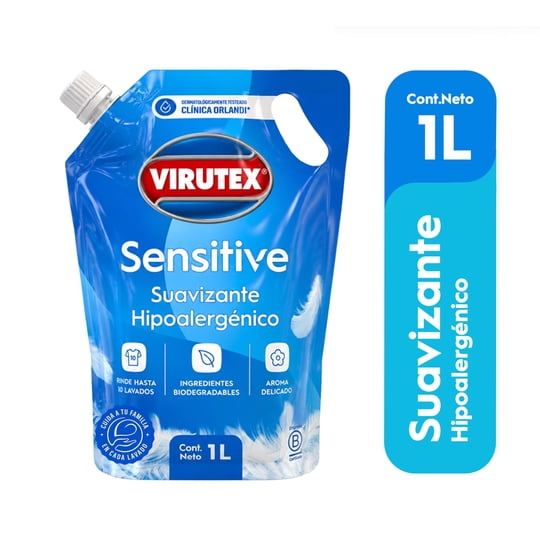 Suavizante Hipoalergénico 1 L Virutex