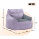 thumbnail image 5 of Sofá de silla de bolsa de frijol gigante para adultos adolescentes, cómodas sillas de bolsa de frijol grande con reposabrazos para dormitorio sala de estar, 5 of 5