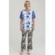 thumbnail image 2 of Polera Mujer Cruce Cuello Azulino, 2 of 7