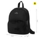 thumbnail image 3 of Mochila Urbana Juvenil Panamá Pequeña Negro Para Mujer Totto, 3 of 5