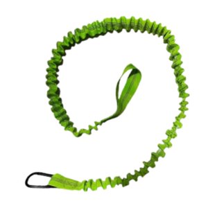 Ioensy - Cordón De Seguridad Con Correa Elástica Retráctil Para Rafting Y Kayak, Color Verde