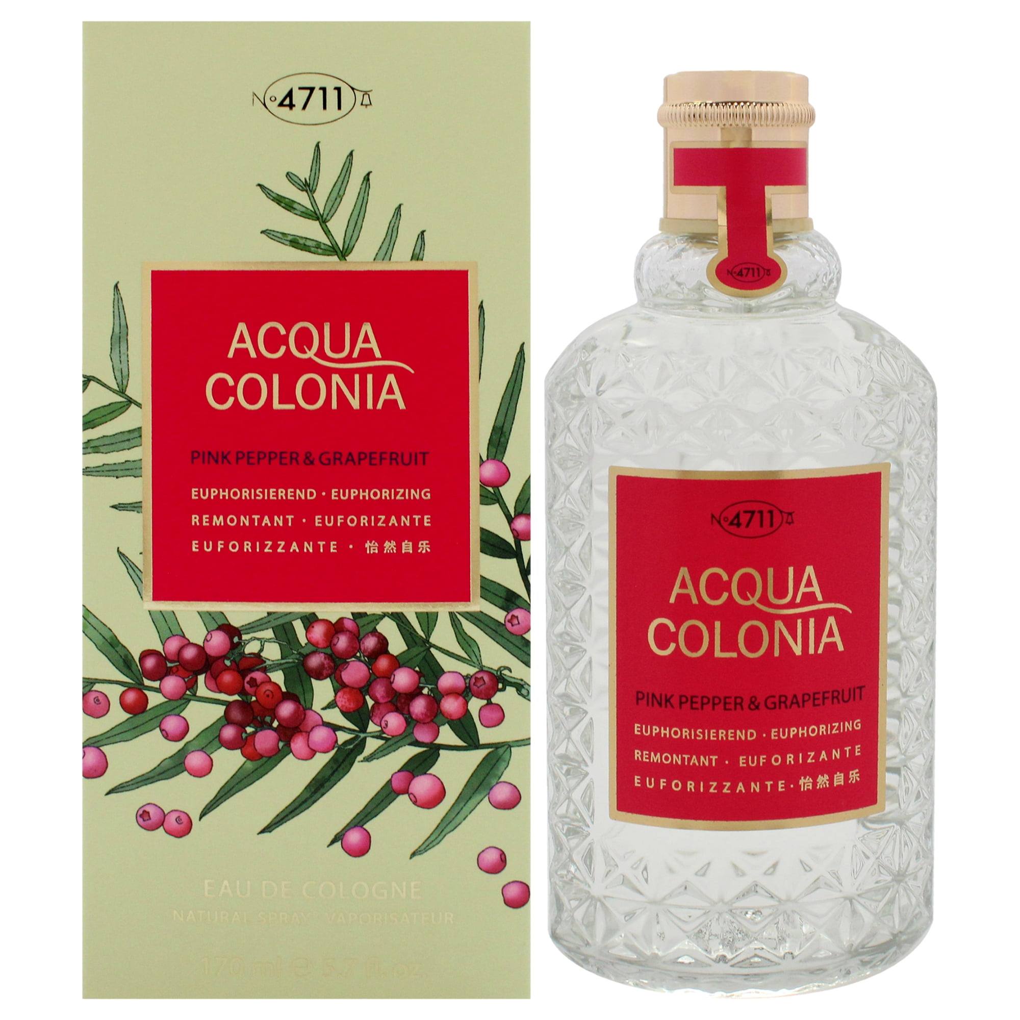Perfume Muelhens Acqua Colonia Pimiento Rosado Y Pomelo Edc Unisex