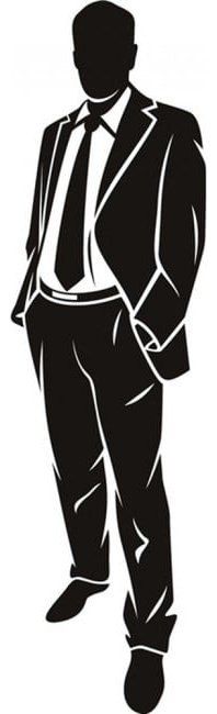 Rienda Libre Graphics - Decomural Office Business Man Ws-18276