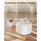 thumbnail image 2 of Fuente de Agua de Cerámica para Gatos Wonder Creature 2.2L Silenciosa, 2 of 8