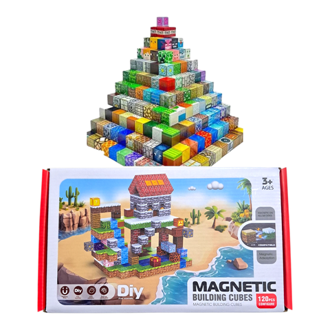 Genérico - Bloques De Magnéticos 120 Minecraft