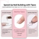 thumbnail image 4 of Puntas para uñas Beetles Tipex Instant Apex Extra Short Squoval, 4 of 6