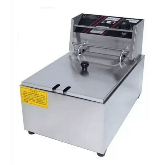 Freidora Industrial Hoffmans Hm-88-1 6l Acero Inoxidable 220v-240v