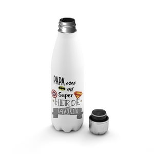 Creango - Botella Agua Termica Dia Del Padre 7 De Acero Inoxidable