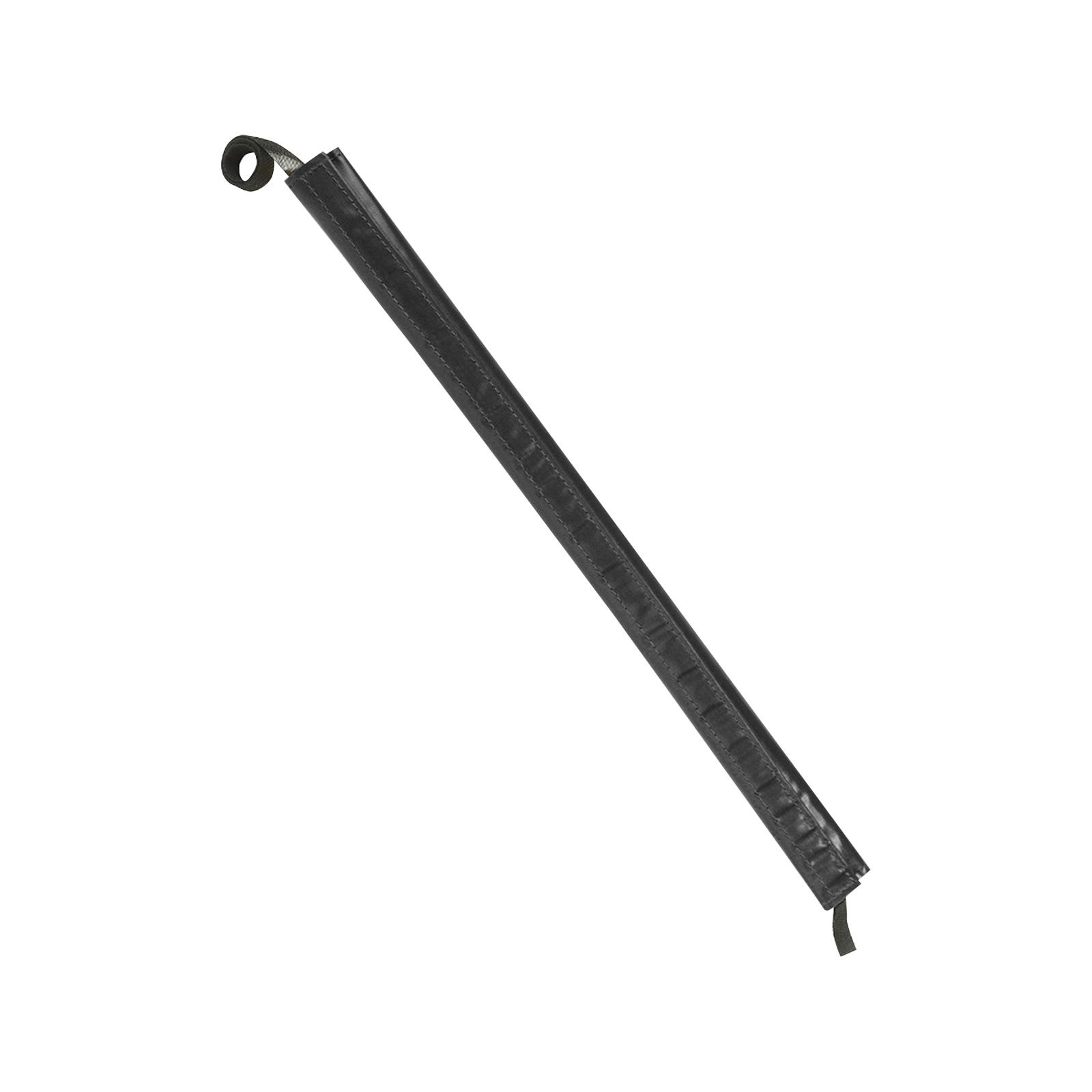 Magideal - Protector De Cuerda De Escalada, Equipo De Escalada Con Cuerda, Protección Contra El Desgaste, Cubierta De Cuerda De Escalada Al Aire Libre, Para Rapp Negro 50Cm