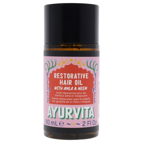 Aceite Para El Cabello Restaurador Ayurvita Amla Y Neem