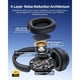 thumbnail image 3 of Auriculares bmani H1 Over Ear 6 Mic ANC 120 h BT6 Negro, 3 of 3