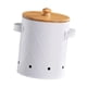 thumbnail image 2 of Contenedor De Almacenamiento De Verduras, Contenedor De Almacenamiento De Alimentos Para Mostrador, Restaurante, Cocina, Blanco, Mediano, 2 of 5