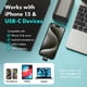 thumbnail image 4 of Micrófono inalámbrico Movo NanoMic Dual USB-C para iPhone y Android, 4 of 9
