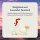 thumbnail image 3 of Therapeutic Heat Plush, pollo caliente, 33 cm, 0,5 kg, color lavanda, 3 of 6