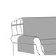 thumbnail image 5 of Sofá Slipcover Greenland Home Fashions Gold Rush, 5 of 7
