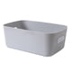 thumbnail image 4 of Organizador de estuche de cosméticos, organizador y almacenamiento de mesa, contenedor portátil para artículos diversos, soporte de tocador multiusos gris, 4 of 5