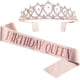 thumbnail image 1 of Tiaras de cumpleaños para niñas, coronas para cumpleaños de mujeres, tiara para reina de cumpleaños de mujeres con banda de cumpleañera, corona para niñas, tiaras y coronas para niñas, 1 of 5