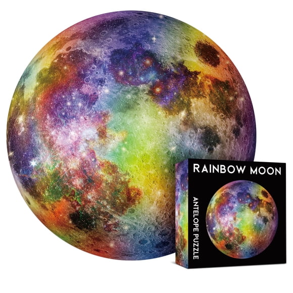 Rompecabezas ANTELOPE Rainbow Moon 1000 piezas para adultos