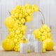 thumbnail image 1 of PartyWoo Set de 145 globos amarillos mate de diferentes tamaños, 1 of 9