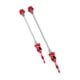 thumbnail image 1 of Juego De 2 Pinchos De Liberación Rápida Para Bicicleta, 100 Mm, 135 Mm, Bicicleta De Monta?a, Rojo, 1 of 5